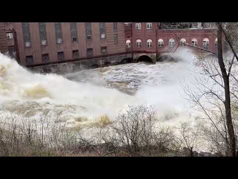MIGHTY ANDROSCOGGIN RIVER RUMFORD MAINE MAY 2, 2023