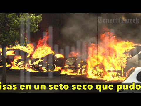🔥 Impactante incendio en Xanadú: diez coches calcinados