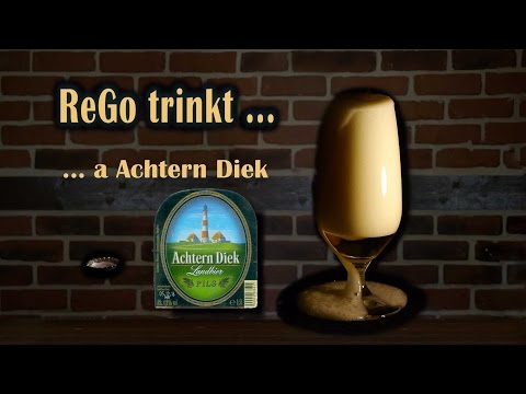 ReGo trinkt a Achtern Diek
