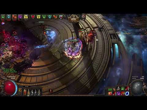 PoE 3 14 Exsanguinate 10 bosses Maven Challenge EZ MODE