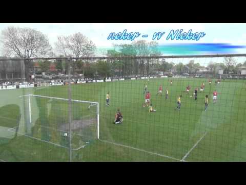 Sc Franeker - vv Niekerk, nacompetitie seizoen 2011-2012