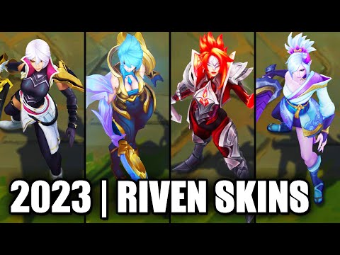 ALL RIVEN SKINS SPOTLIGHT 2023 | League of Legends