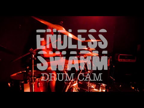 ENDLESS SWARM - 4K - DRUM CAM FULL SET - THE FLYING DUCK, GLASGOW - 09.10.22