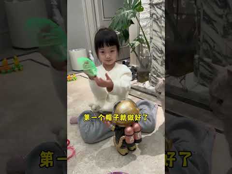 真“独一无二”帽子，你们喜欢哪顶呀！#cat #猫 #catandbaby #shorts【十八的萌喵日记】