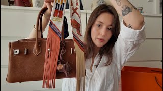 入手新包：爱马仕 SHOULDER BIRKIN 29 | 初体验 | 最近入手的包包 + 开箱