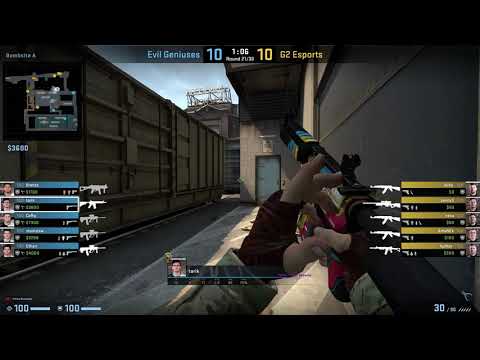 CS:GO POV Demo Evil Geniuses tarik (27/18) vs G2 (de_train)