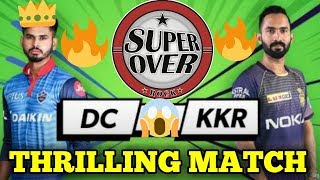 #SuperOver VIVO IPL 2019 Match 10 - KKR VS DC FULL SUPEROVER HIGHLIGHTS!!!