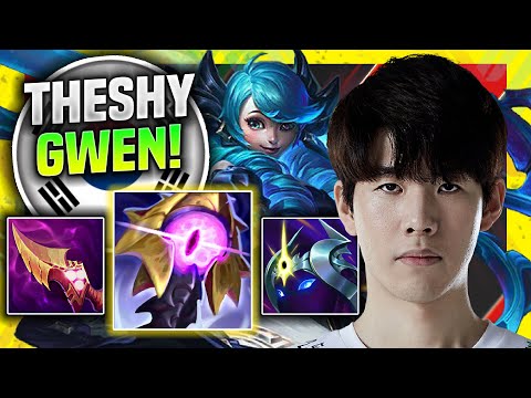 THESHY IS A MONSTER WITH GWEN! - IG TheShy Plays Gwen Top vs Sett! | Season 11