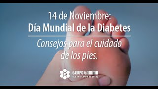 Consejos para el cuidado del pie diabético | Grupo Gamma