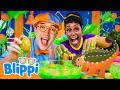 Blippi And Meekah S Spooky Slime Dino Egg Game