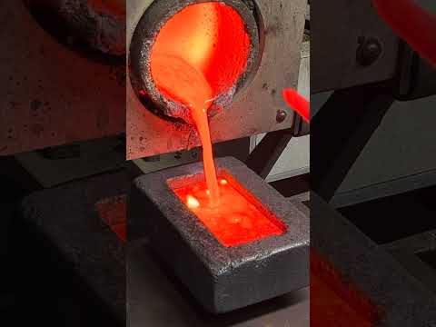 Pouring $500,000 of Gold