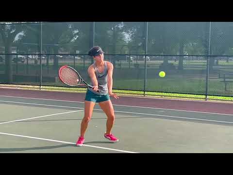 tennis college video