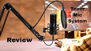 Review of TONOR USB Condenser Microphone Vlogging Podcasting Recording Mic System