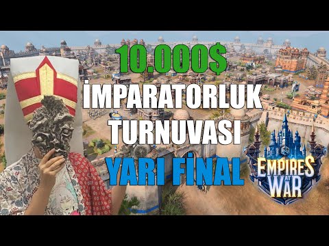 , title : 'Age of Empires IV 10.000 DOLAR Ödüllü EMPİRES AT WAR: Yarı Finalleri | AoE4 İmparatorluk'
