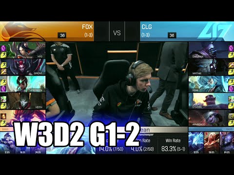 CLG vs Echo Fox | Game 2 S6 NA LCS Summer 2016 Week 3 Day 2 | CLG vs FOX G2 W3D2 1080p