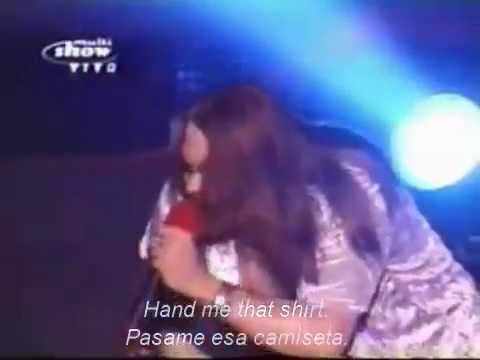 Axl Rose Gets Angry at a Guy Wearing a Slash T-Shirt