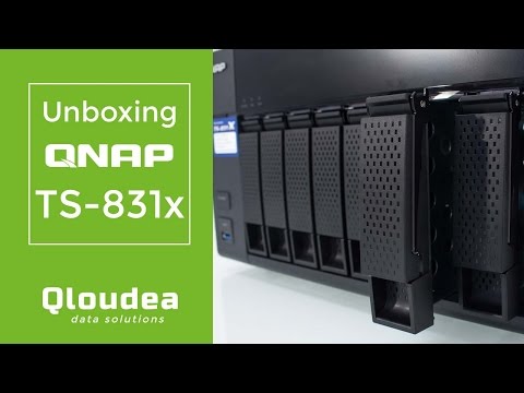 QNAP TS-831x - Servidor NAS con SFP+ para Centro de datos de empresa - Unboxing
