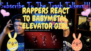 Rappers React To BabyMetal &quot;Elevator Girl&quot;!!!