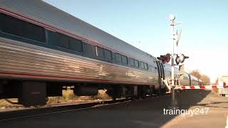 preview picture of video 'Northbound Vermonter at Meadow Rd (2012/11/05)'