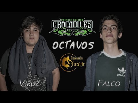 VIRUZ vs FALCO: Octavos - Audicion "Ascension Freestyle" CROCODILES PERU
