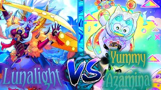 Yu-Gi-Oh Player Match Lunalight VS Yummy Azamina #yugioh #yugiohtcg #tcg #tcgcommunity