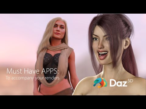 Daz Studio: Must have apps and websites