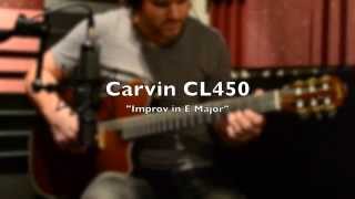 Video thumbnail for Carvin CL450 Unplugged Demo by JR Taylor