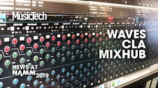 Video thumbnail for Console workflow in your DAW with Waves CLA MixHub #NAMM2019 by MusicTech