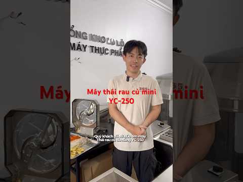 Máy thái rau củ mini YC-250 , thát lát + thái sợi