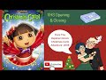 Dora The Explorer Dora S Christmas Carol 2009 VHS Opening Closing