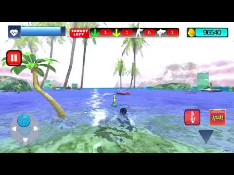 Wild Blue Shark Underwater Sea Adventure Video