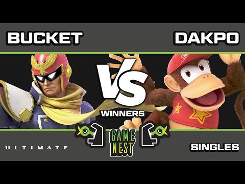 Game Nest Smash It Up: Bucket (Capt. Falcon) vs TLOC | Dakpo (Diddy Kong) - Winners Round 2