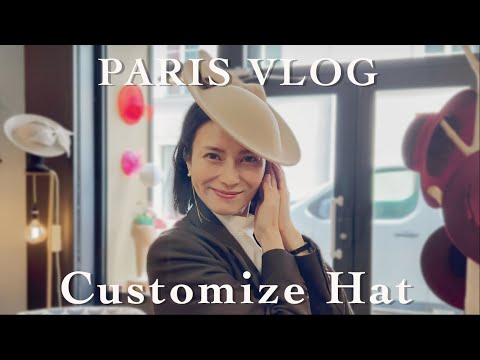 【柴咲コウ】PARIS VLOG｜オーダーメイドハット