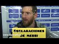 Declaraciones De Messi Campeones De Liga 2018 Barcelona Campeón