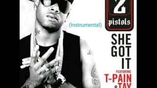 (Instrumental) She Got It - 2 Pistols ft. T-Pain, Tay Dizm (Instrumental)
