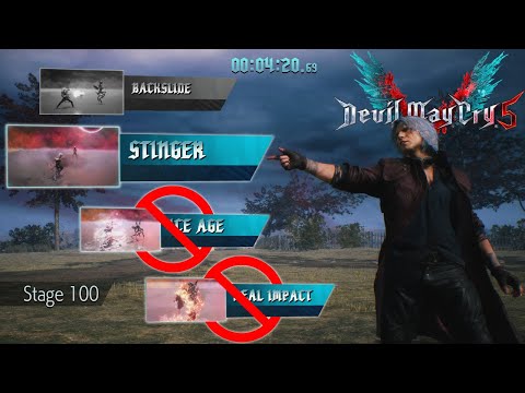 DMC5 Bloody Palace But I Can Only Use 1 Move Per Floor