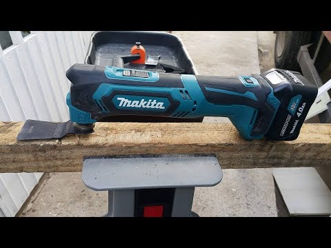 Multicortadora oscilante à bateria 12V Makita TM30DZ - REVIEW E TESTE