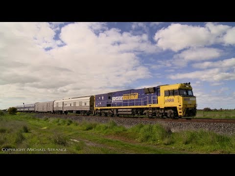 "Journey Beyond" 3MA8 Overland Passenger Train - PoathTV Australian Railways