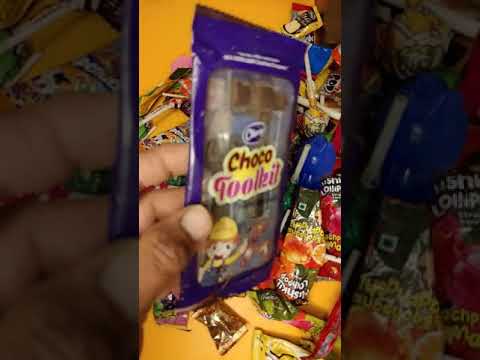 Golden pack chocolate ball and tool kit chocolate #shorts