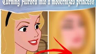 How to Turn Aurora into a Modernized Princess using Ibispaintx [Tutorial] Speedpaint