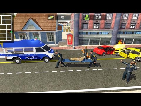 Police Ambulance Rescue Driving: 911 Emergency Simulator - Android Gameplay