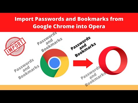 Import Chrome Bookmarks to Opera 4