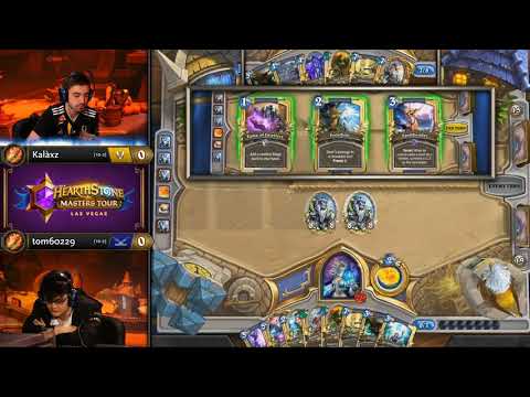 Hearthstone Masters Tour Las Vegas 2019: Tom60229 vs Kalaxz | Day 2 Groups