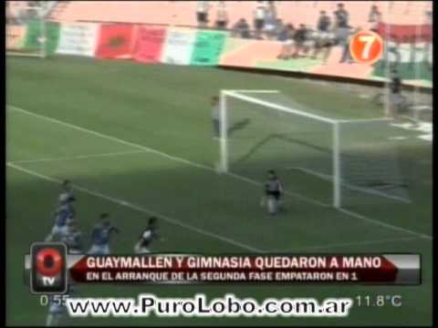 www.PuroLobo.com.ar:  Guaymallén (Mza) 1 - Gimnasia (MZA) 1 -  Fase 2/Fecha1 - Argentino B 2012/13