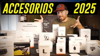 ACCESORIOS 2025 para tus CÁMARAS de ACCIÓN y 360!!!