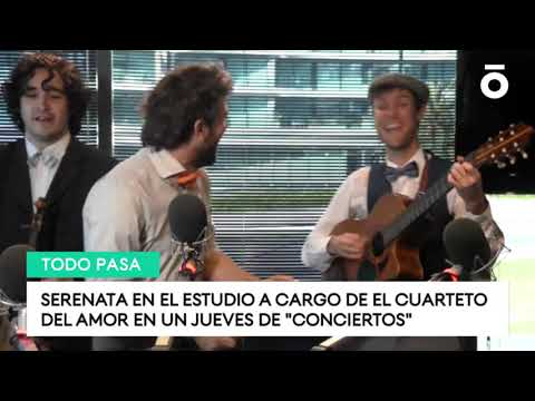 El Cuarteto del Amor en vivo