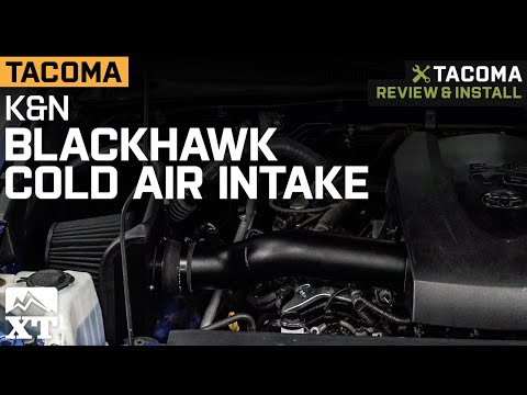 2016-2022 Tacoma K&N Blackhawk Cold Air Intake Review & Install