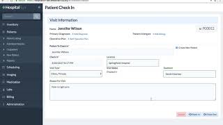 HospitalRun 1.0 Help - Patient Registration
