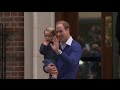 Royal baby: Prince George and Prince William.
