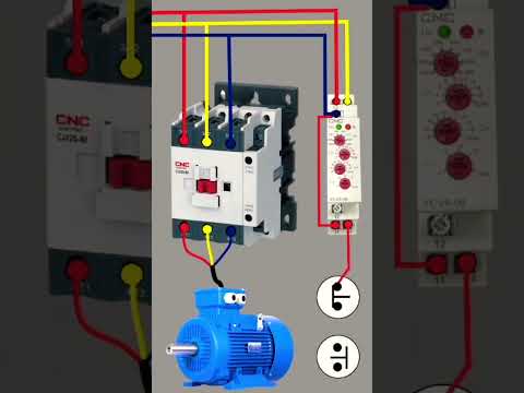 Three Phases Voltage Monitoring Relay Connection #mrengineer #eletricalengineering #motor